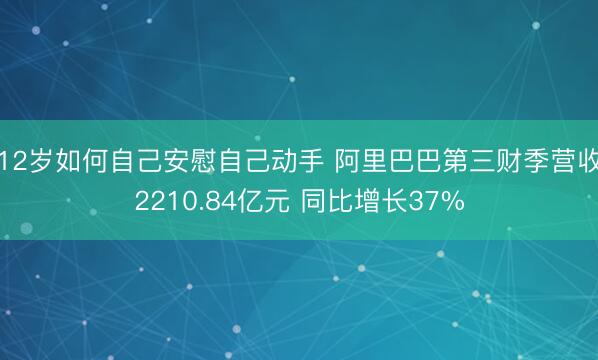 12岁如何自己安慰自己动手 阿里巴巴第三财季营收2210.84亿元 同比增长37%